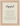 Hopeful Word of Intention Framed print A3 (29.7 x 42 cm) Wood frame Linen paper