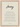 Jazzy Word of Intention Framed print A3 (29.7 x 42 cm) Wood frame Linen paper