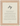 Joy Word of Intention Framed print 50x70 cm / 20x28″ Wood frame Linen paper