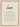 Love Word of Intention Framed print 21x29.7 cm / 8x12" Wood frame Linen paper