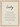 Lucky Word of Intention Framed print 21x29.7 cm / 8x12" Wood frame Linen paper