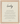 Lucky Word of Intention Framed print 40x50 cm / 16x20″ Wood frame Linen paper