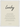 Lucky Word of Intention Framed print A2 (42 x 59.4 cm) White frame Linen paper