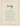 Lucky Word of Intention Framed print 13x18 cm / 5x7″ Wood frame Linen paper