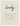 Lucky Word of Intention Framed print 30x40 cm / 12x16″ White frame Linen paper