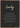 Lucky Word of Intention Framed print A3 (29.7 x 42 cm) Dark wood frame Carbon paper