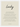 Lucky Word of Intention Framed print 50x70 cm / 20x28″ White frame Linen paper