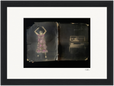 Never too Late Framed print 13x18 cm / 5x7″ Black frame