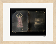 Never too Late Framed print 15x20 cm / 6x8″ Wood frame