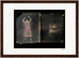 Never too Late Framed print 21x29.7 cm / 8x12" Dark wood frame