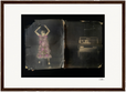 Never too Late Framed print A3 (29.7 x 42 cm) Dark wood frame