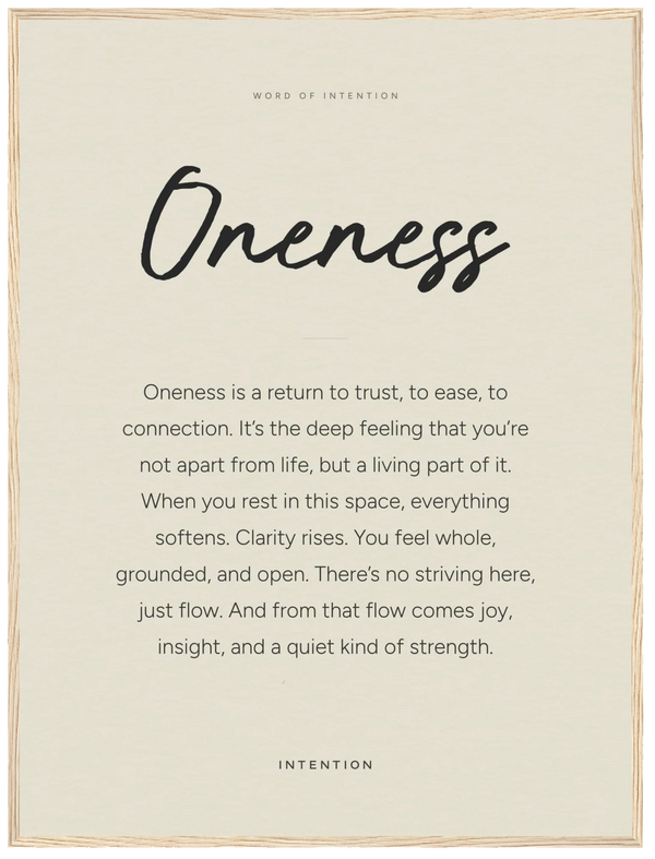 Oneness