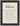 Patience Word of Intention Framed print 13x18 cm / 5x7″ Black frame Linen paper
