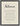 Patience Word of Intention Framed print 30x40 cm / 12x16″ Black frame Linen paper
