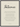 Patience Word of Intention Framed print 50x70 cm / 20x28″ Black frame Linen paper