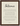 Patience Word of Intention Framed print 60x80 cm / 24x32″ Dark wood frame Linen paper