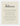 Patience Word of Intention Framed print 70x100 cm / 28x40″ White frame Linen paper