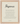 Presence Word of Intention Framed print 40x50 cm / 16x20″ Wood frame Linen paper