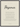 Presence Word of Intention Framed print 50x70 cm / 20x28″ Black frame Linen paper