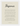 Presence Word of Intention Framed print 50x70 cm / 20x28″ White frame Linen paper