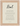 Real Word of Intention Framed print 13x18 cm / 5x7″ Wood frame Linen paper