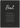 Real Word of Intention Framed print 70x100 cm / 28x40″ Black frame Carbon paper