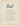 Real Word of Intention Framed print 13x18 cm / 5x7″ Wood frame Linen paper