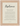 Resilience Word of Intention Framed print 70x100 cm / 28x40″ Wood frame Linen paper