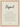 Respect Word of Intention Framed print 21x29.7 cm / 8x12" Wood frame Linen paper