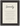 Serenity Word of Intention Framed print 13x18 cm / 5x7″ Black frame Linen paper