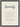 Serenity Word of Intention Framed print A3 (29.7 x 42 cm) Black frame Linen paper