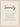 Serenity Word of Intention Framed print 50x70 cm / 20x28″ Wood frame Linen paper