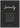 Serenity Word of Intention Framed print 70x100 cm / 28x40″ Black frame Carbon paper