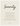 Serenity Word of Intention Framed print 60x80 cm / 24x32″ White frame Linen paper