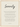 Serenity Word of Intention Framed print 21x29.7 cm / 8x12" Wood frame Linen paper
