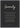 Serenity Word of Intention Framed print A3 (29.7 x 42 cm) Black frame Carbon paper