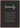 Serenity Word of Intention Framed print A3 (29.7 x 42 cm) Dark wood frame Carbon paper