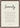 Serenity Word of Intention Framed print A3 (29.7 x 42 cm) Dark wood frame Linen paper