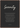 Serenity Word of Intention Framed print A2 (42 x 59.4 cm) Dark wood frame Carbon paper