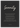 Serenity Word of Intention Framed print 50x70 cm / 20x28″ White frame Carbon paper