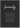 Serenity Word of Intention Framed print 70x100 cm / 28x40″ Black frame Carbon paper