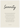 Serenity Word of Intention Framed print 70x100 cm / 28x40″ White frame Linen paper
