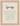 Synergy Word of Intention Framed print 13x18 cm / 5x7″ Wood frame Linen paper