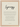Synergy Word of Intention Framed print 21x29.7 cm / 8x12" Wood frame Linen paper