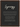 Synergy Word of Intention Framed print 70x100 cm / 28x40″ Dark wood frame Carbon paper