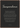Transcendence Word of Intention Framed print A2 (42 x 59.4 cm) Dark wood frame Carbon paper
