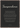 Transcendence Word of Intention Framed print 50x70 cm / 20x28″ Dark wood frame Carbon paper
