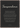 Transcendence Word of Intention Framed print A1 (59.4 x 84.1 cm) Dark wood frame Carbon paper
