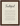 Truthful Word of Intention Framed print 13x18 cm / 5x7″ Dark wood frame Linen paper