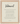 Vibrant Word of Intention Framed print 40x50 cm / 16x20″ Wood frame Linen paper